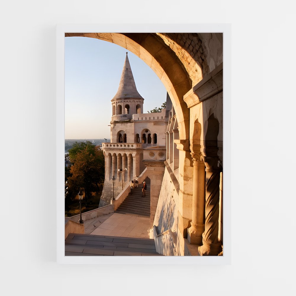 ap-fishermans bastion-9 cadre Blanc