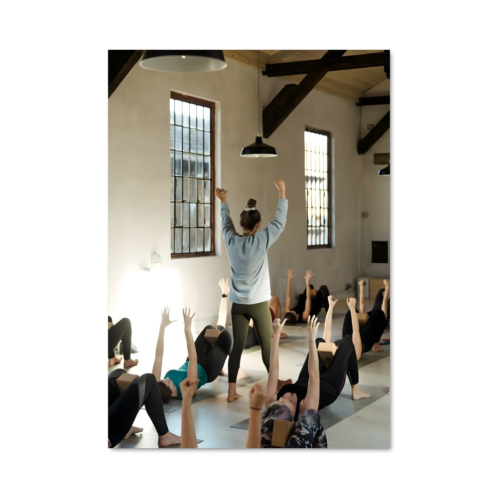 Poster Fitness instructor 4961