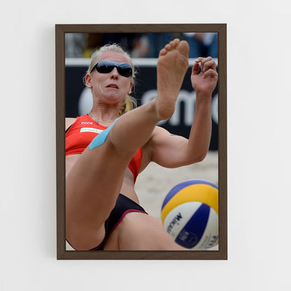 ap-fivb beach volleyball world tour-1 cadre Bois foncé