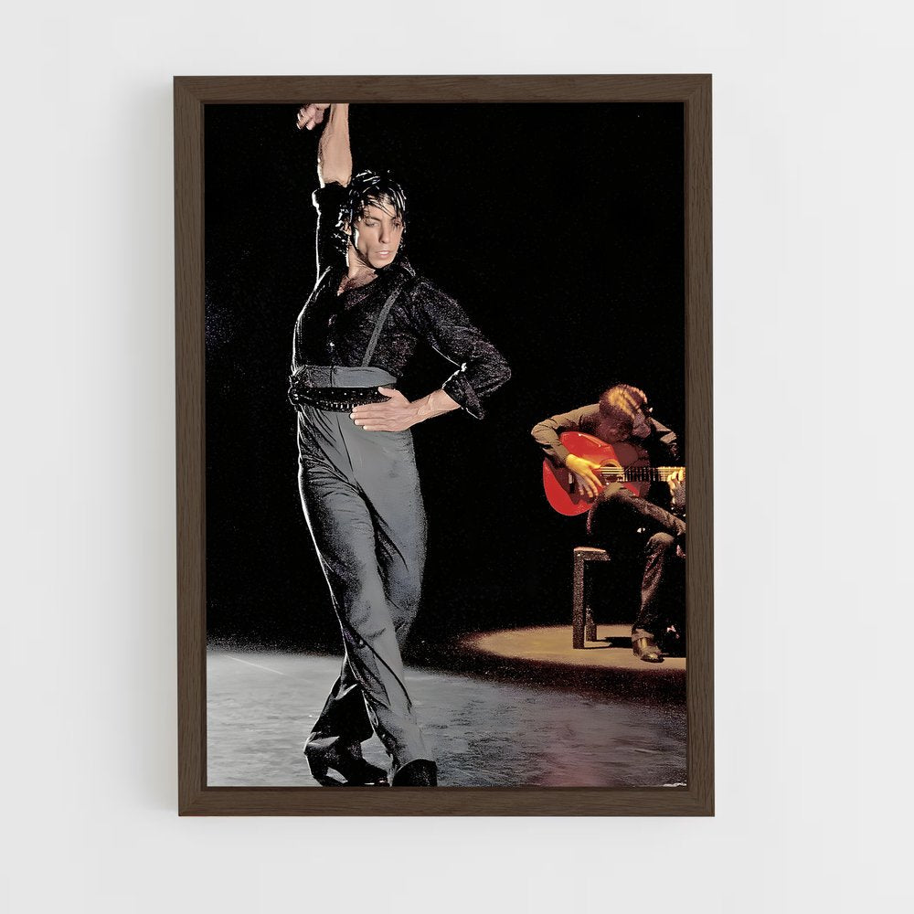ap-flamenco-10 cadre Bois foncé
