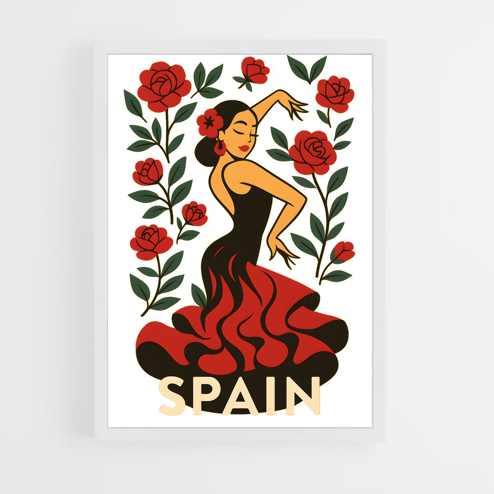 ap-flamenco-11 cadre Blanc
