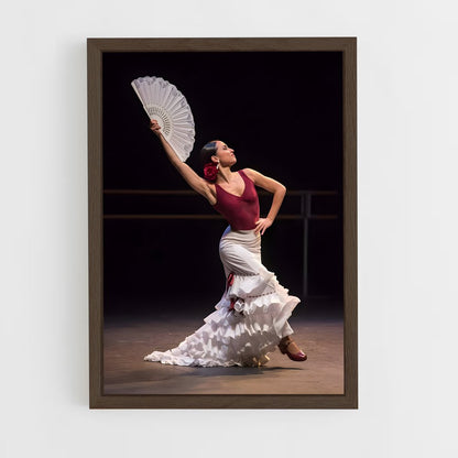 ap-flamenco-6 cadre Bois foncé