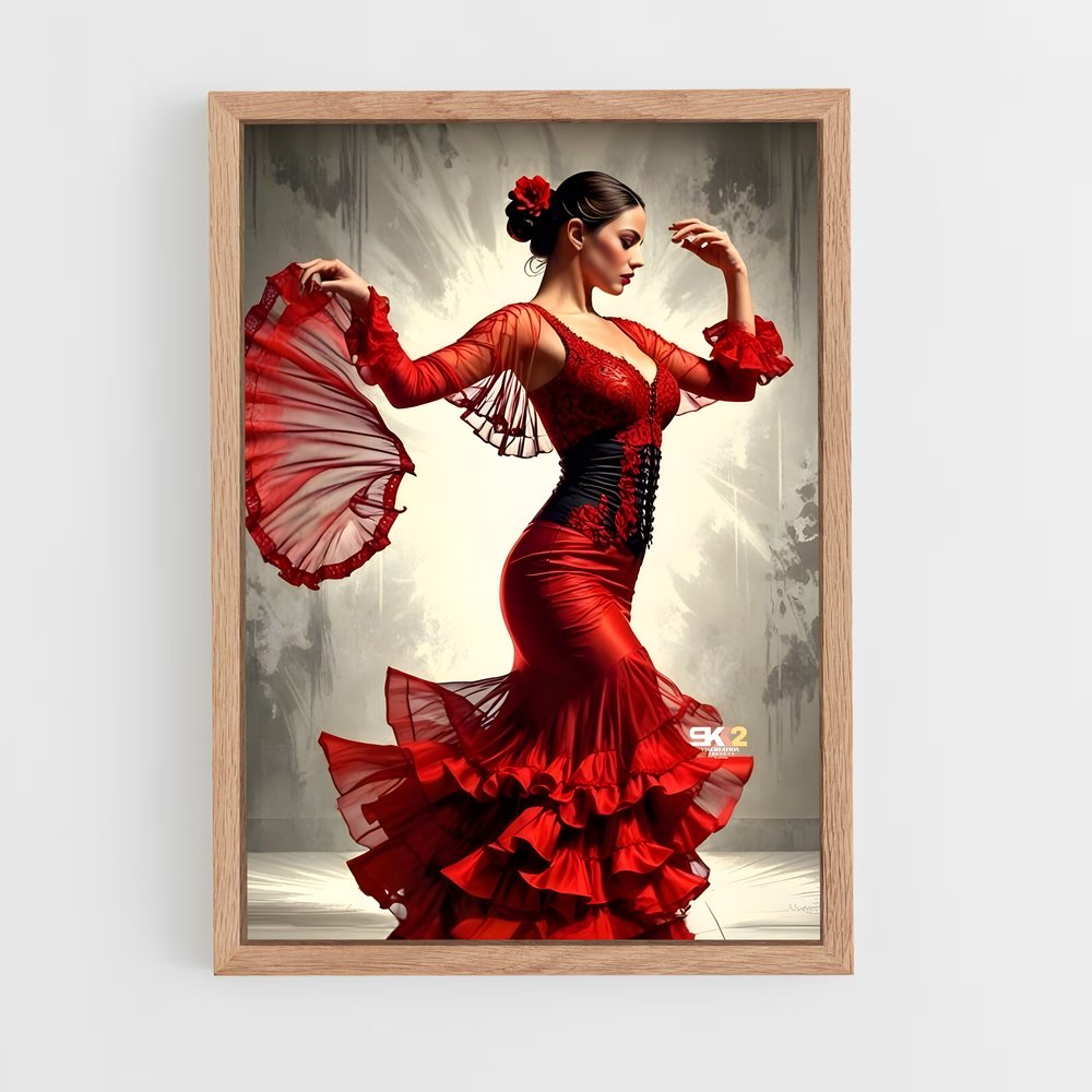 ap-flamenco-8 cadre Bois clair