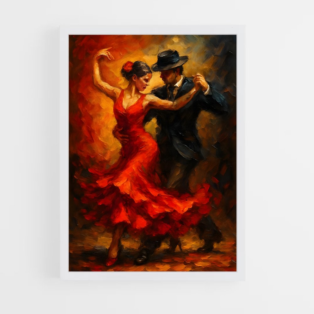 ap-flamenco-9 cadre Blanc