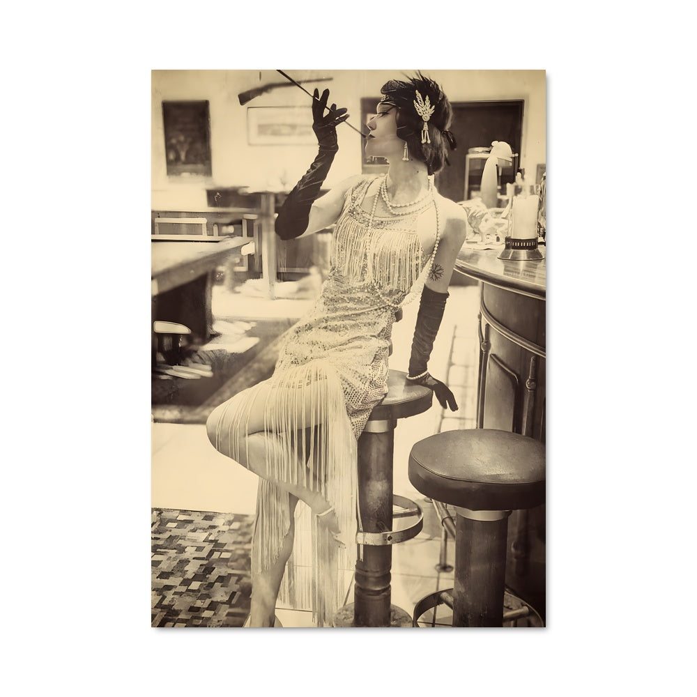 Poster Femme Flapper