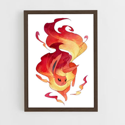 ap-flareon-2 cadre Bois foncé