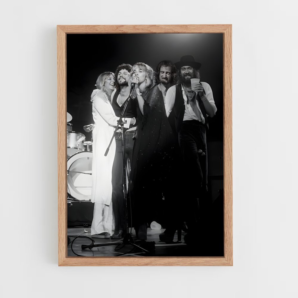 ap-fleetwood mac-3 cadre Bois clair