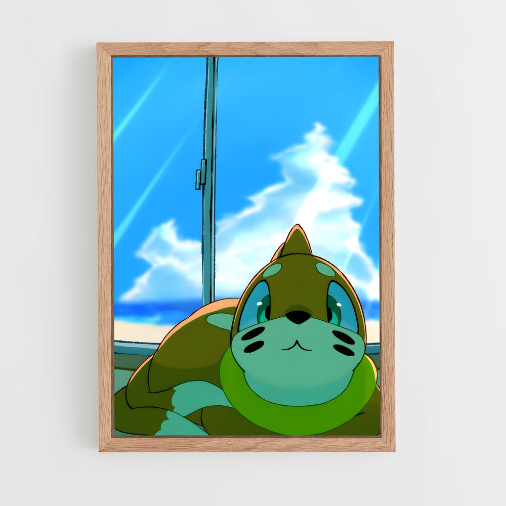 ap-floatzel-1 cadre Bois clair