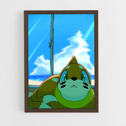 ap-floatzel-1 cadre Bois foncé
