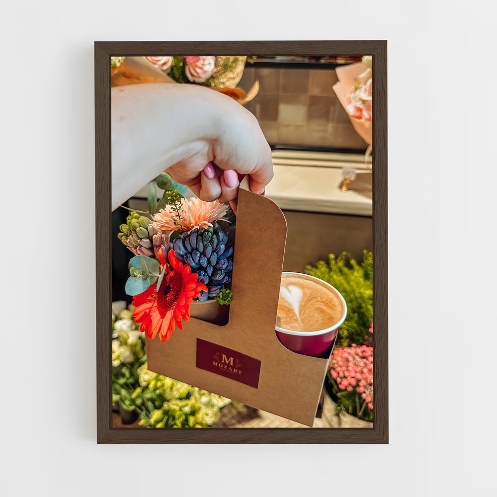 ap-florist-9 cadre Bois foncé