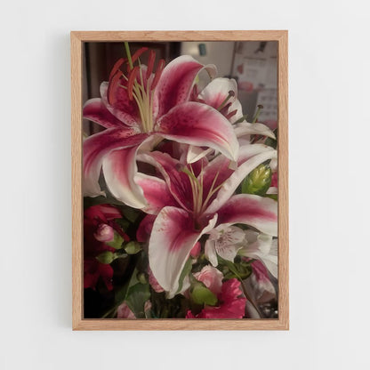 ap-flowers-3 cadre Bois clair