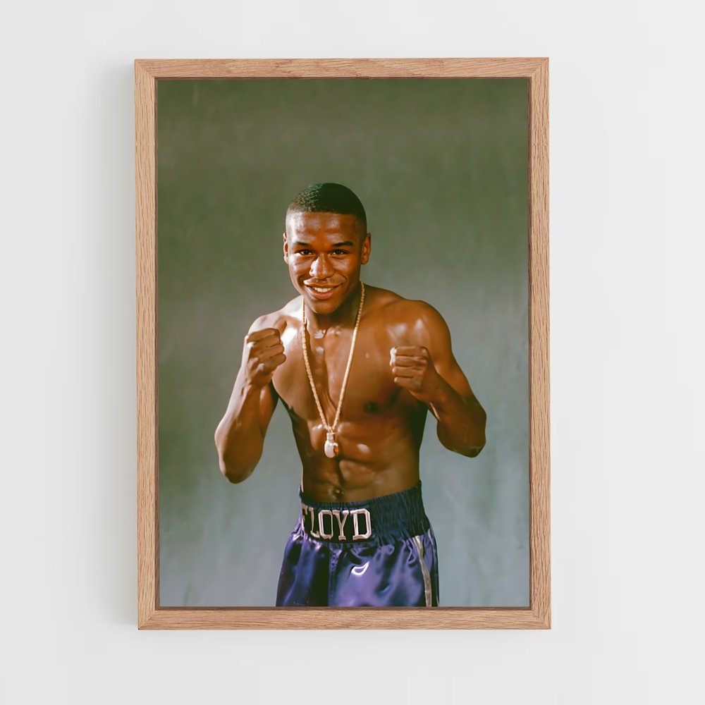 ap-floyd mayweather-2 cadre Bois clair