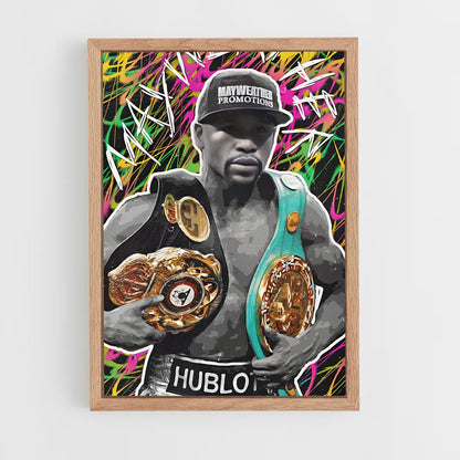ap-floyd mayweather-4 cadre Bois clair