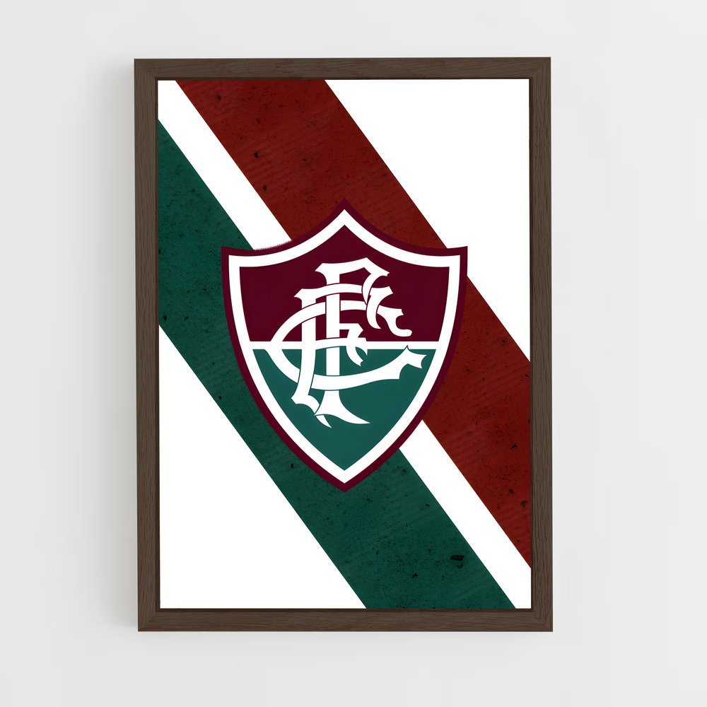 ap-fluminense fc-7 cadre Bois foncé