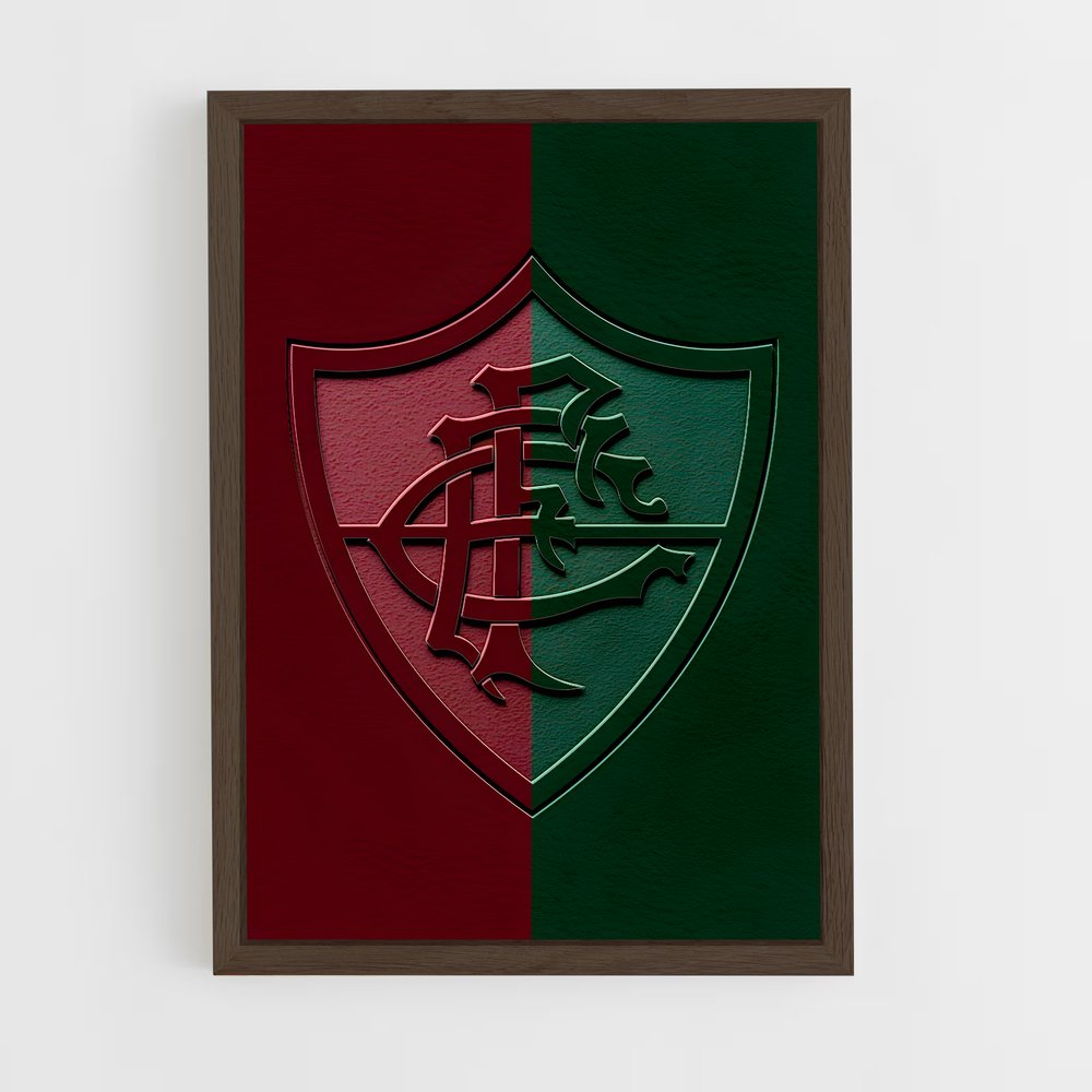 ap-fluminense fc-8 cadre Bois foncé