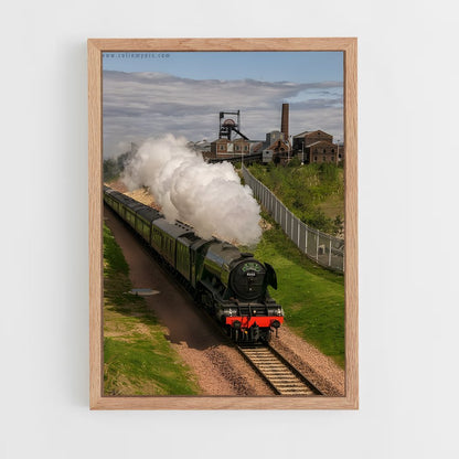 ap-flying scotsman-1 cadre Bois clair