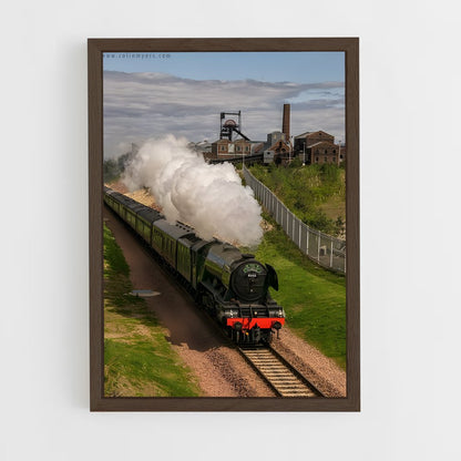 ap-flying scotsman-1 cadre Bois foncé