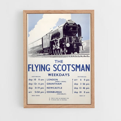 ap-flying scotsman-3 cadre Bois clair