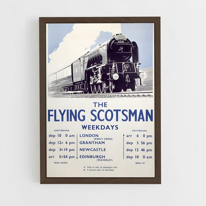 ap-flying scotsman-3 cadre Bois foncé