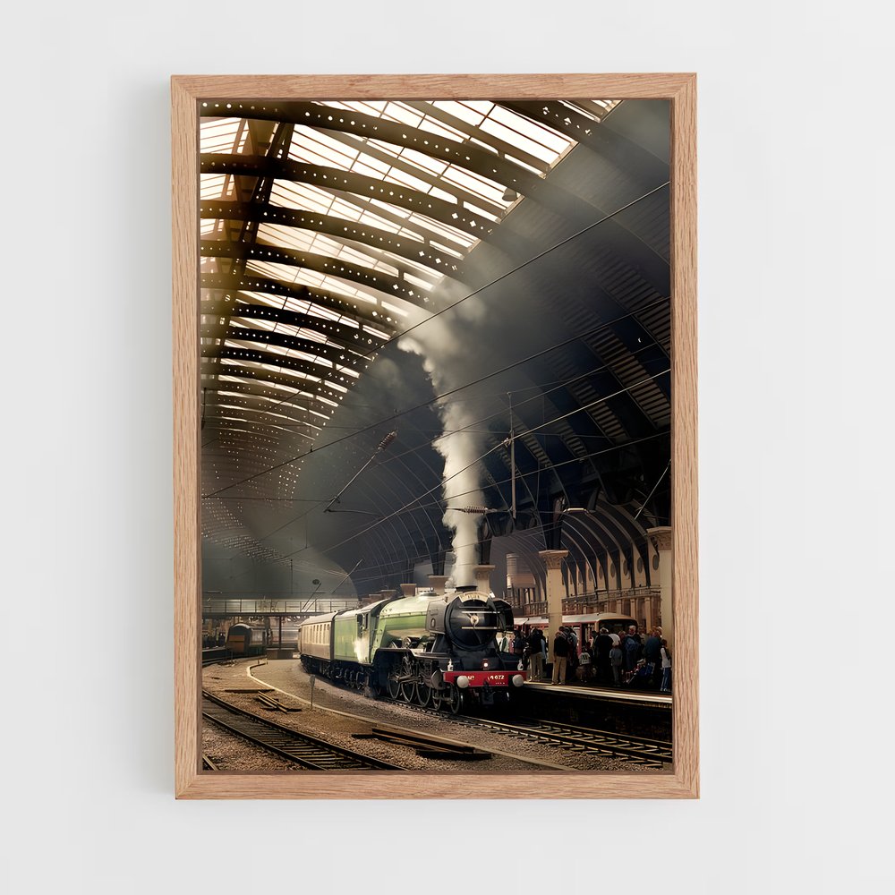 ap-flying scotsman-5 cadre Bois clair