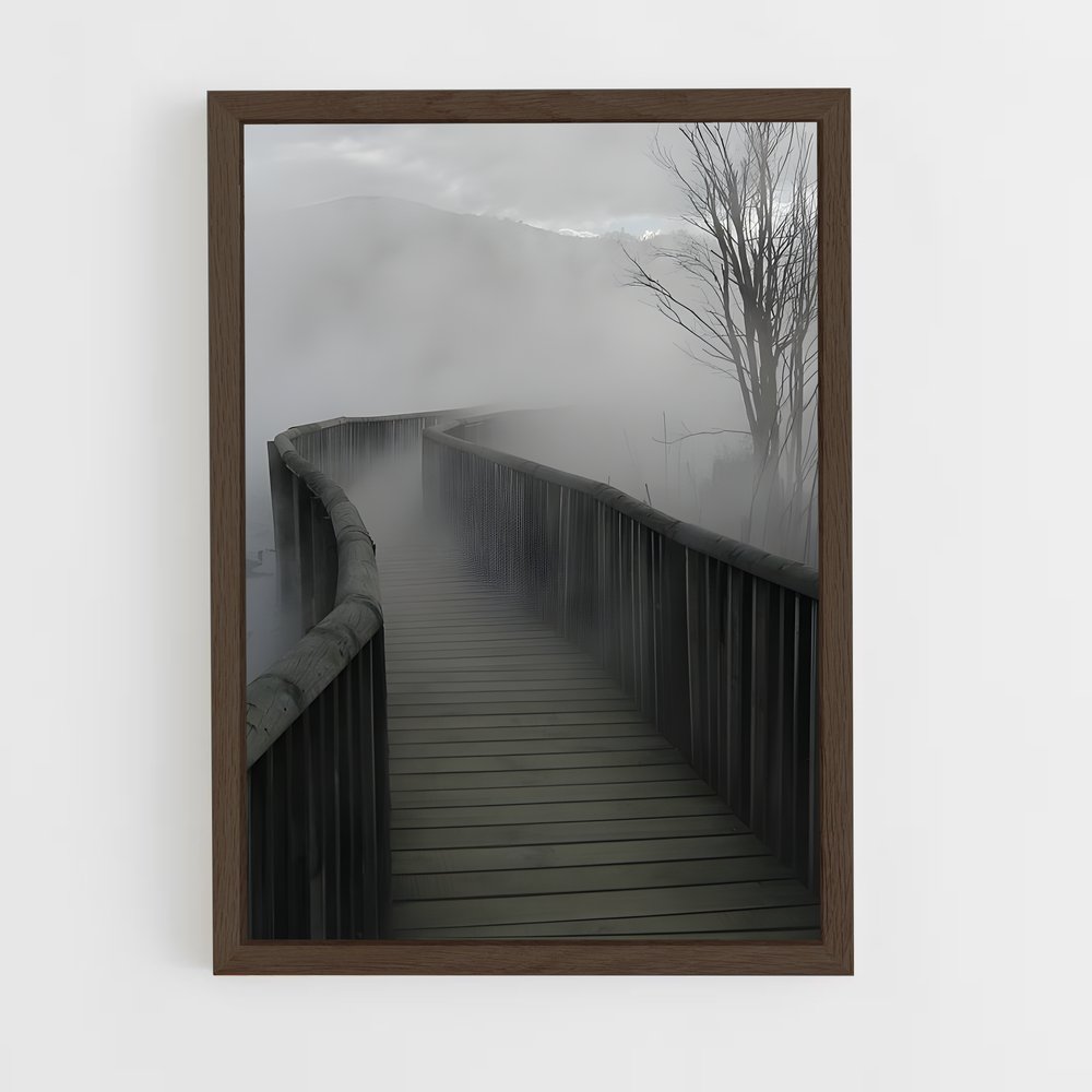 ap-fog-4 cadre Bois foncé