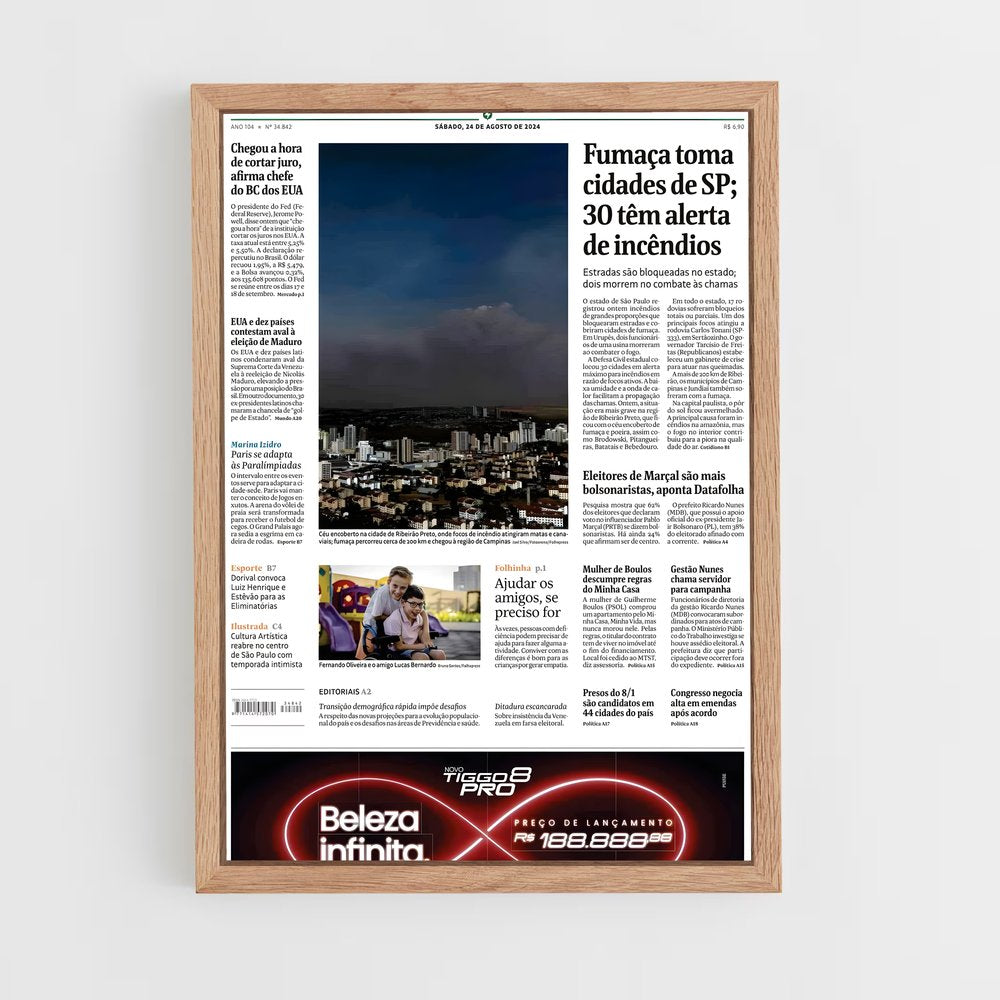 ap-folha de s.paulo-2 cadre Bois clair