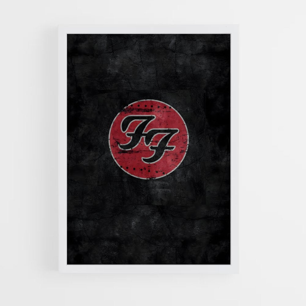 ap-foo fighters-6 cadre Blanc