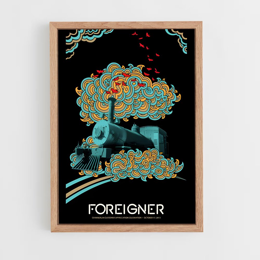 ap-foreigner-2 cadre Bois clair