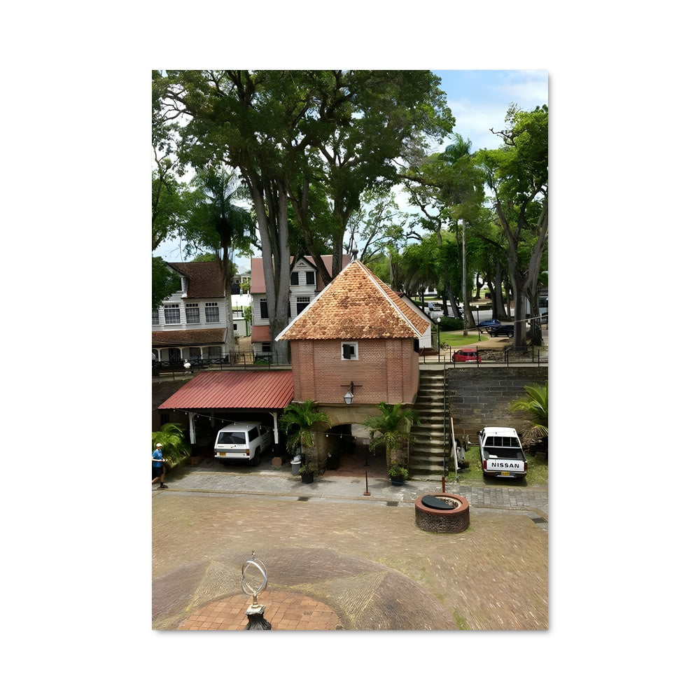 Poster Maison de Briques