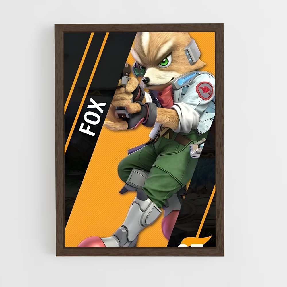 ap-fox-2 cadre Bois foncé