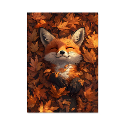 Poster Renard des Bois