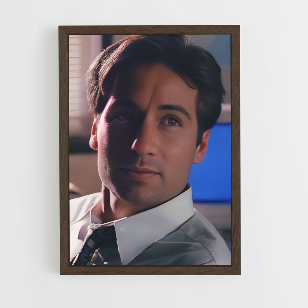 ap-fox mulder-3 cadre Bois foncé