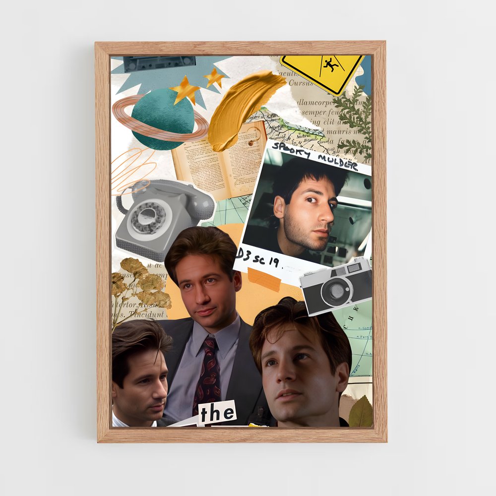 ap-fox mulder-5 cadre Bois clair