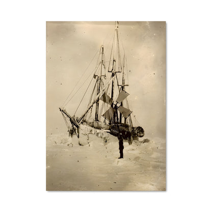 Poster Voyage Enneigé