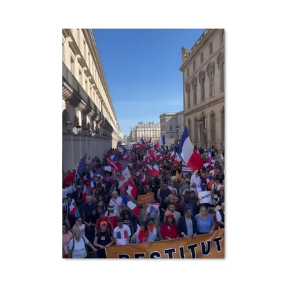 Poster Unis pour la Liberté