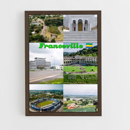 ap-franceville-1 cadre Bois foncé