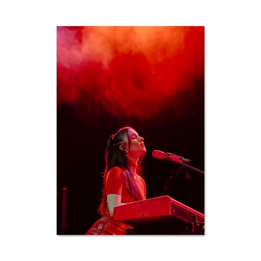 Poster Rythme Rouge