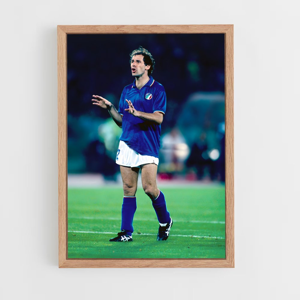 ap-franco baresi-10 cadre Bois clair