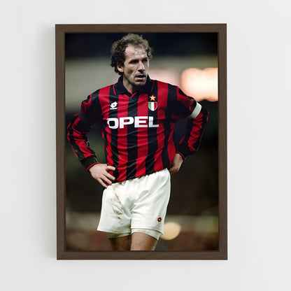 ap-franco baresi-3 cadre Bois foncé