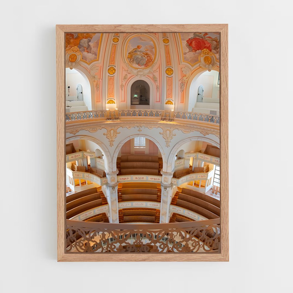 ap-frauenkirche dresden-6 cadre Bois clair