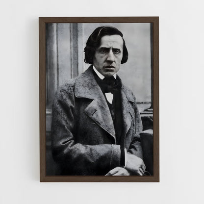 ap-frederic chopin-2 cadre Bois foncé