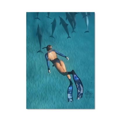Poster Danse Sous-Marine