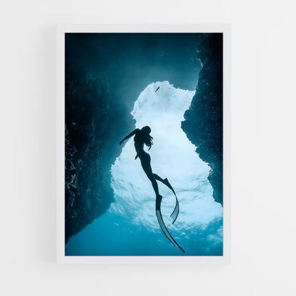 ap-free diving-1 cadre Blanc