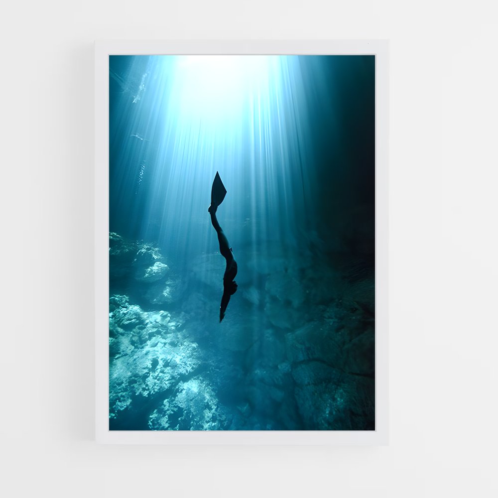 ap-free diving-6 cadre Blanc