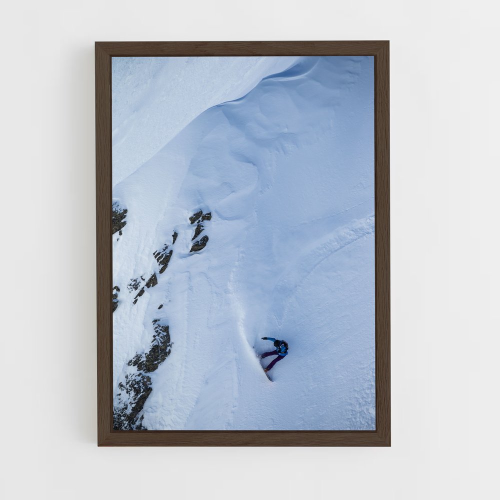 ap-freeride world tour snowboarding-1 cadre Bois foncé