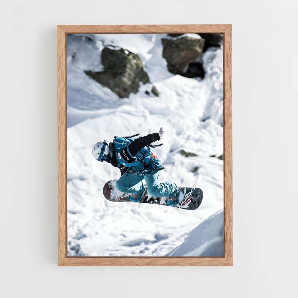 ap-freeride world tour snowboarding-2 cadre Bois clair