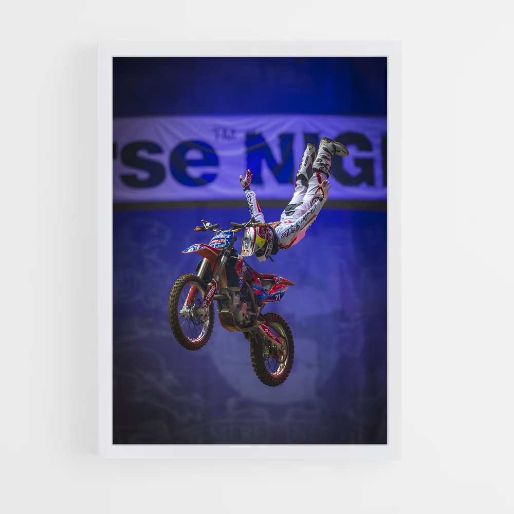 ap-freestyle motocross-4 cadre Blanc