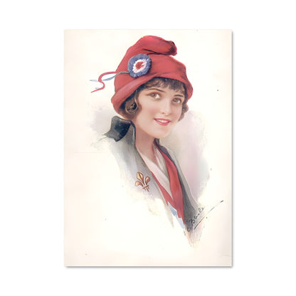 Poster La Femme Rouge