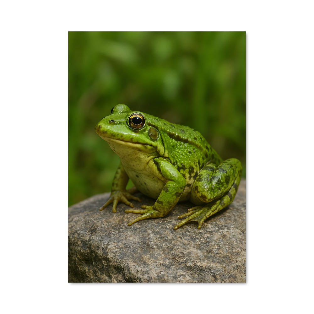 Poster Grenouille Sereine