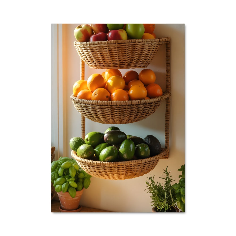 Poster Panier Gourmand